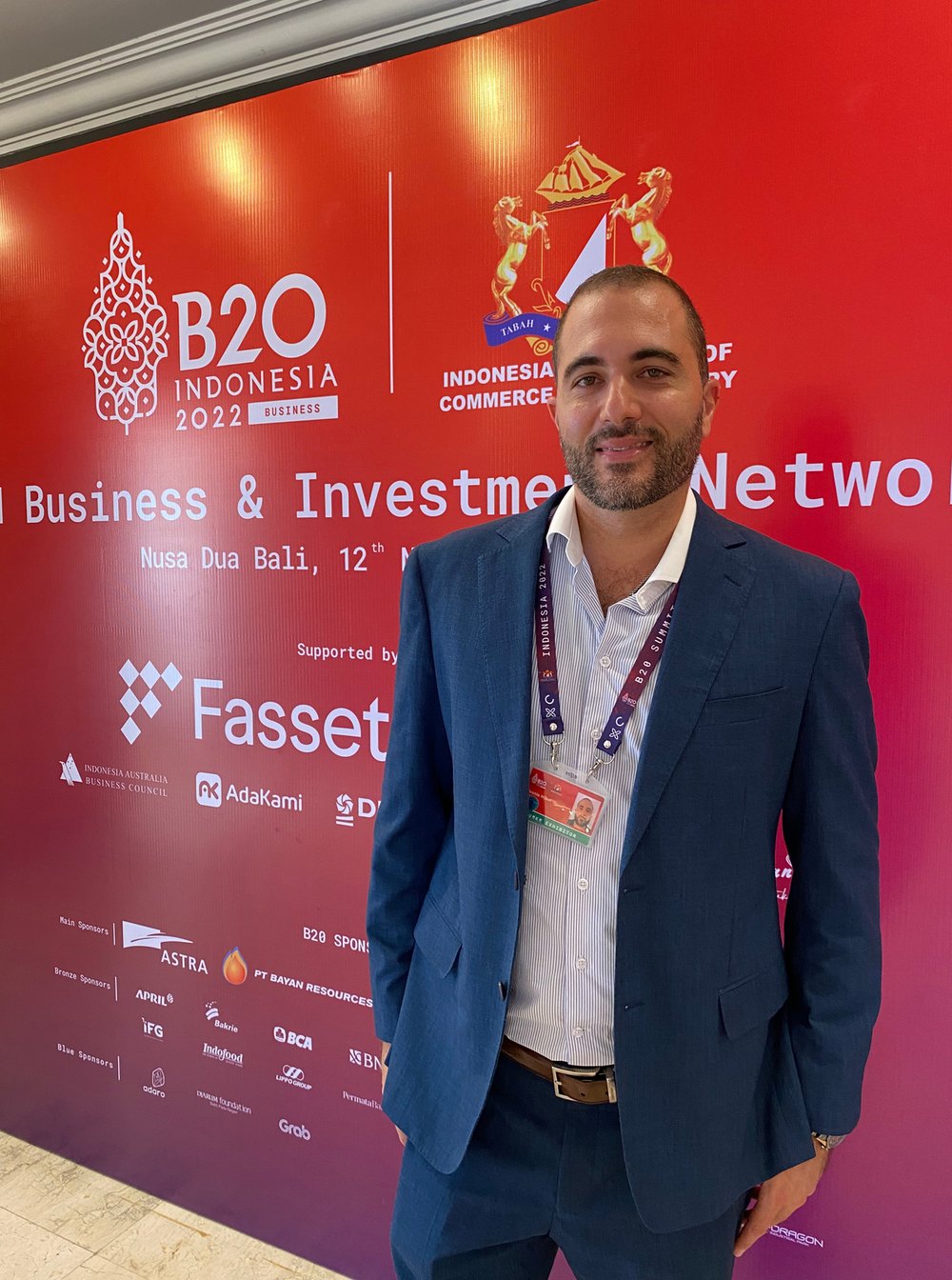 Younis at B20 Indonesia Summit 2022